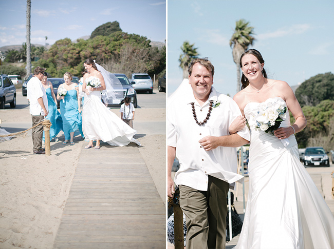 wedding at beach in ventura 